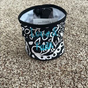 Thirty-One Black and White Oh-Snap Bin
